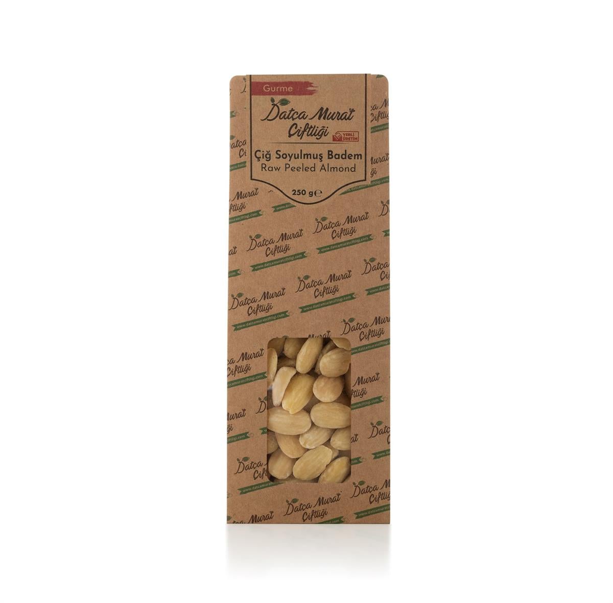 Çiğ Soyulmuş Badem 250 Gr
