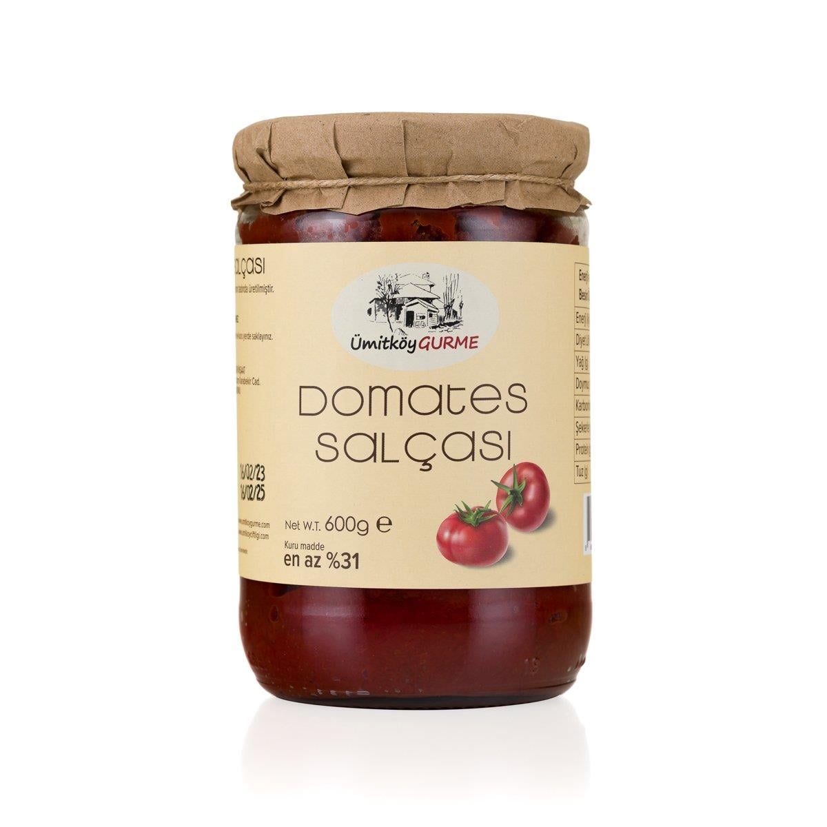 Domates Salçası 600 gr - Ümitköy Gurme