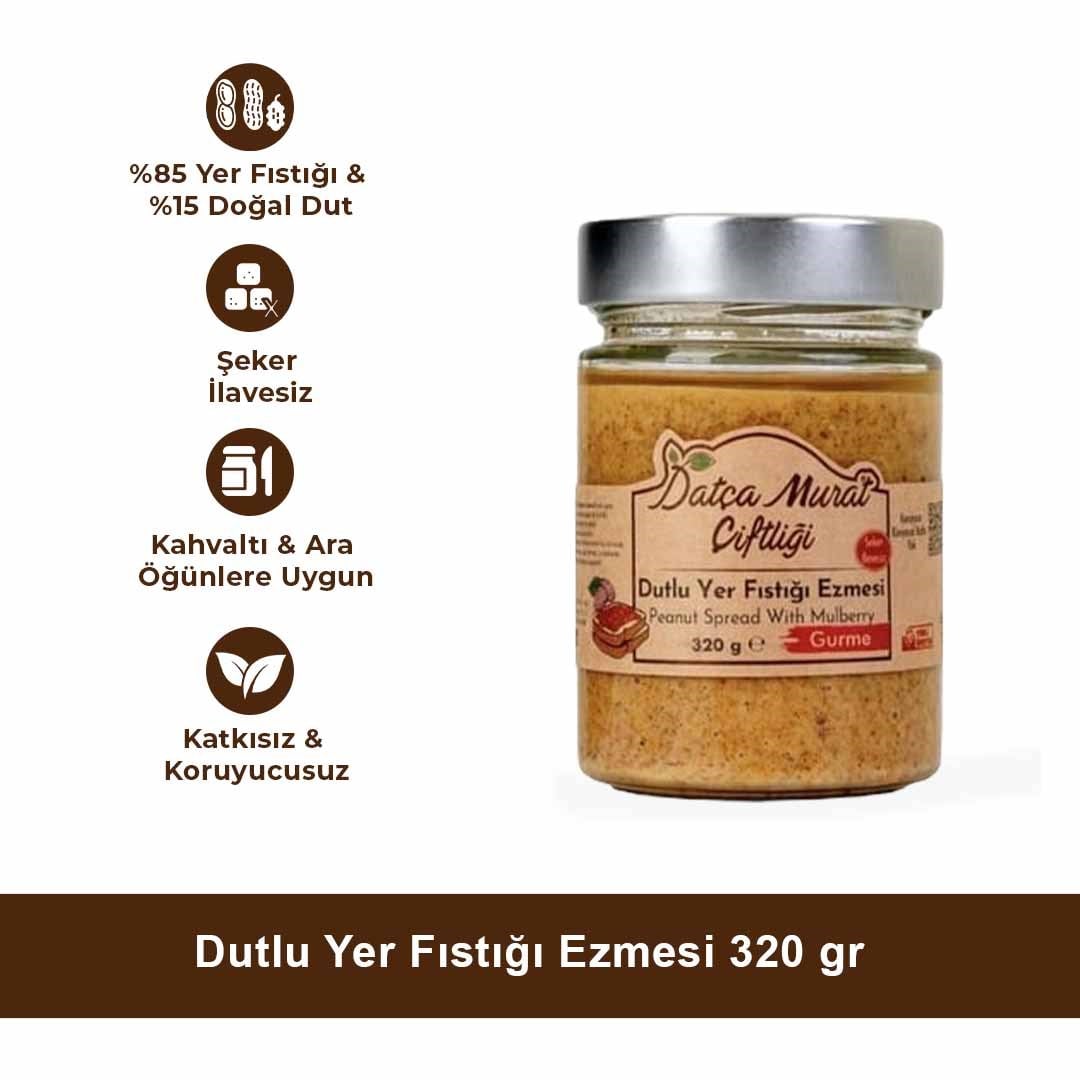 Dutlu Yer Fıstık ezmesi 320 gr