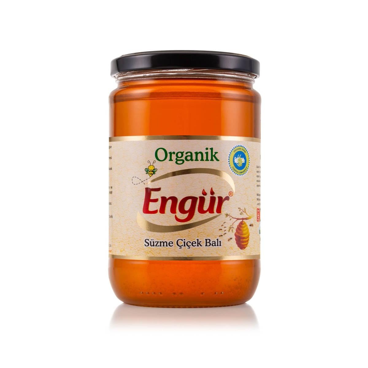 Engür - Organik Çiçek Balı 850 gr