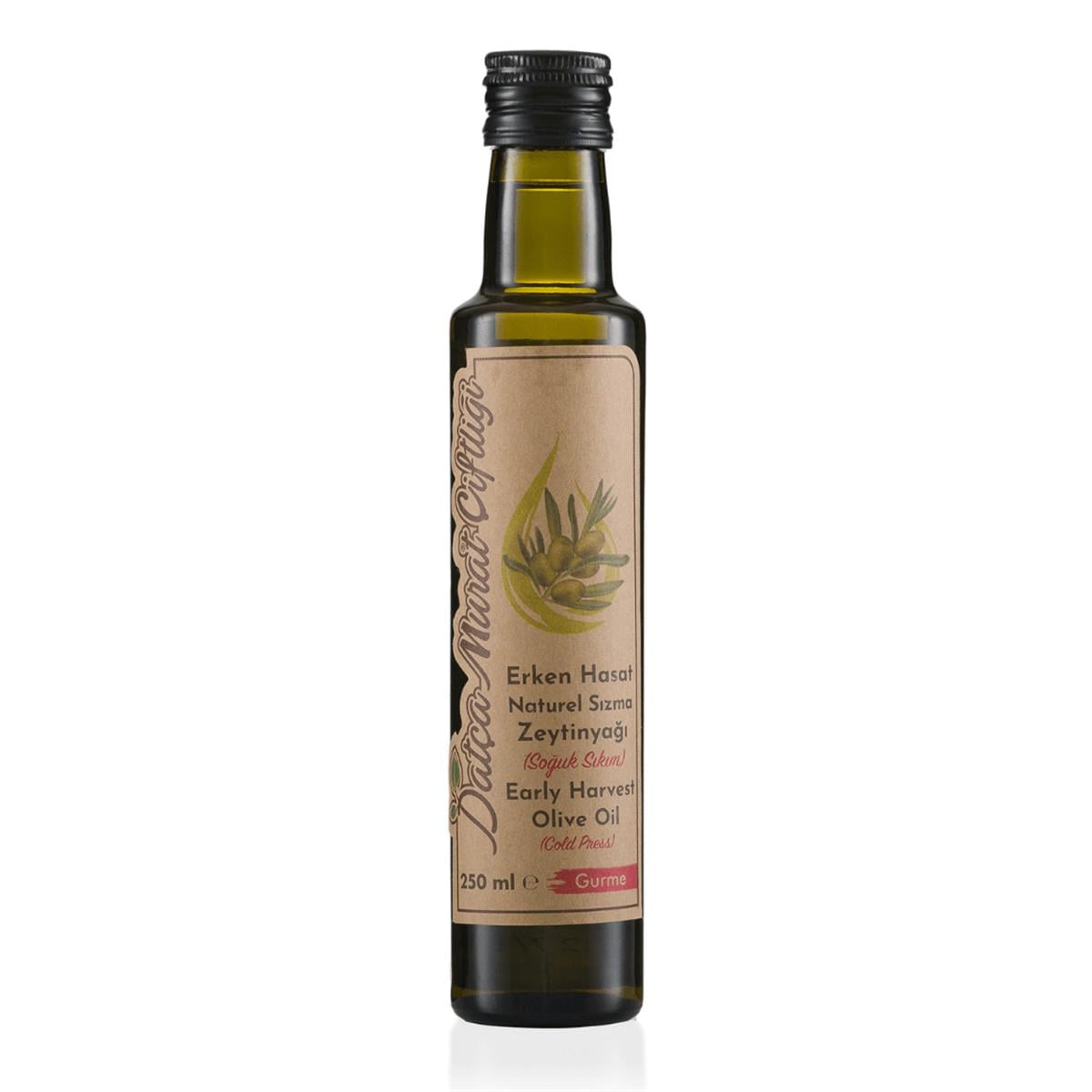 Erken Hasat Soğuk Sıkım Zeytinyağ 250 ml