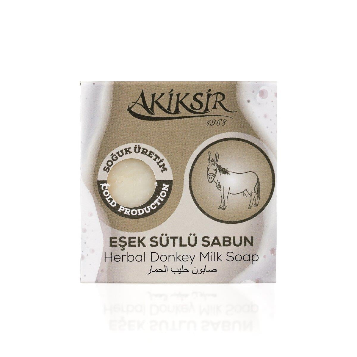 Eşek Sütlü Sabun Tekli 140 gr-Akiksir