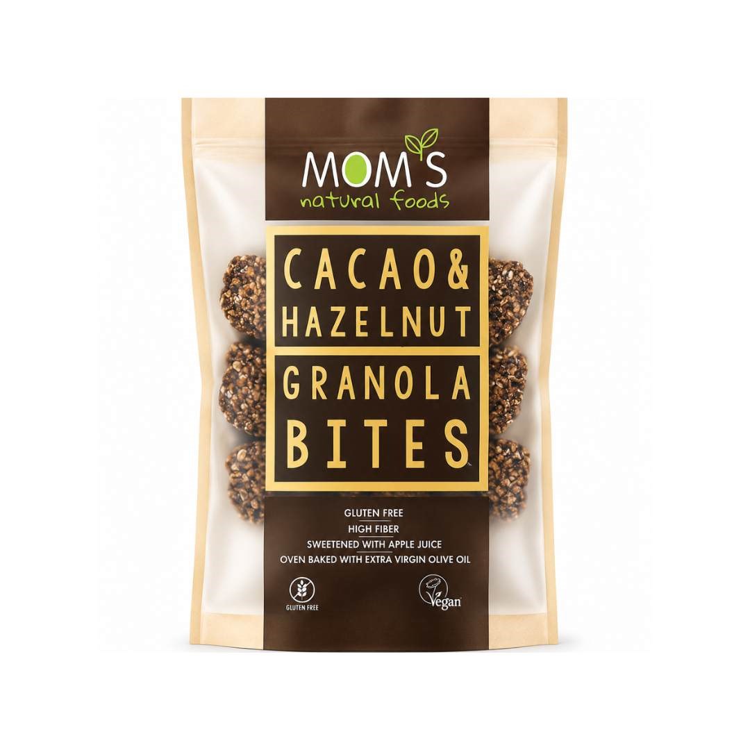 Glutensiz Kakao Fındık Granola Bites 40gr - Mom's