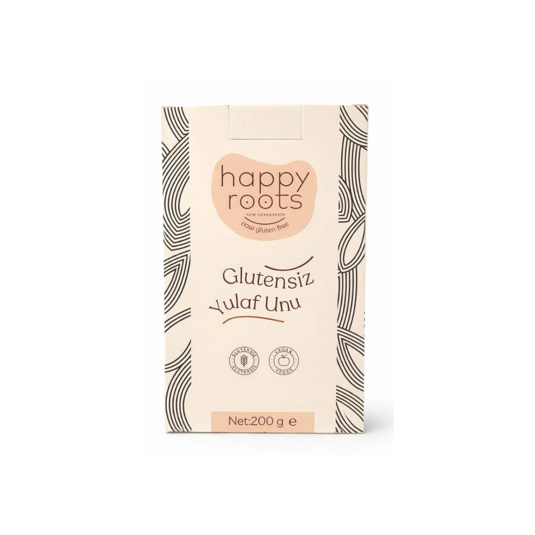 Glutensiz Yulaf Unu 200 gr - Happy Roots