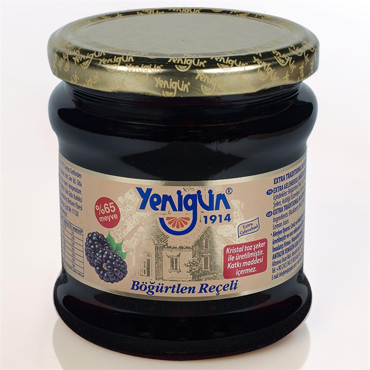 Gold Seri Böğürtlen  Reçeli  450 gr- Yenigün