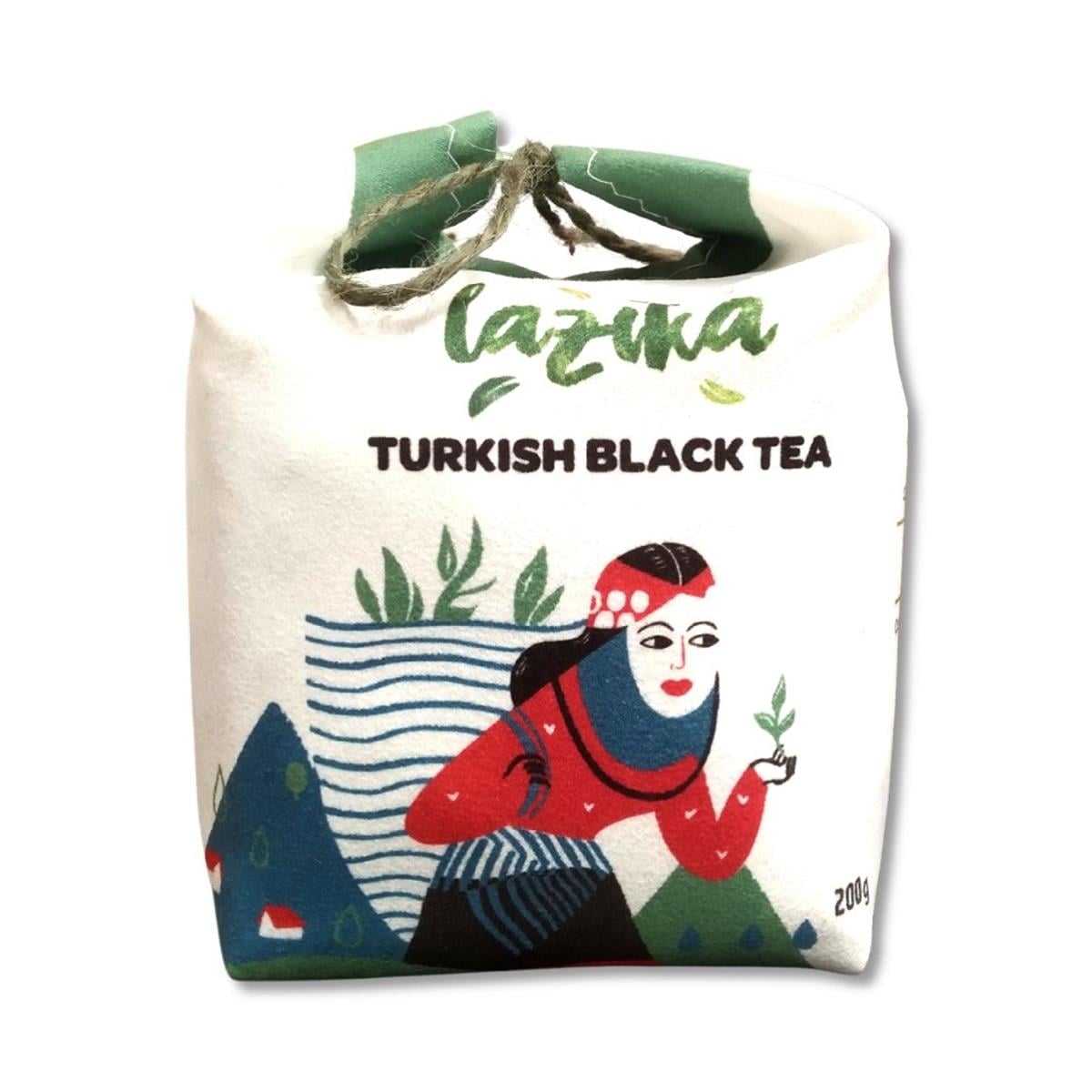 Lazika - Bez Ambalaj Siyah Çay 200 gr