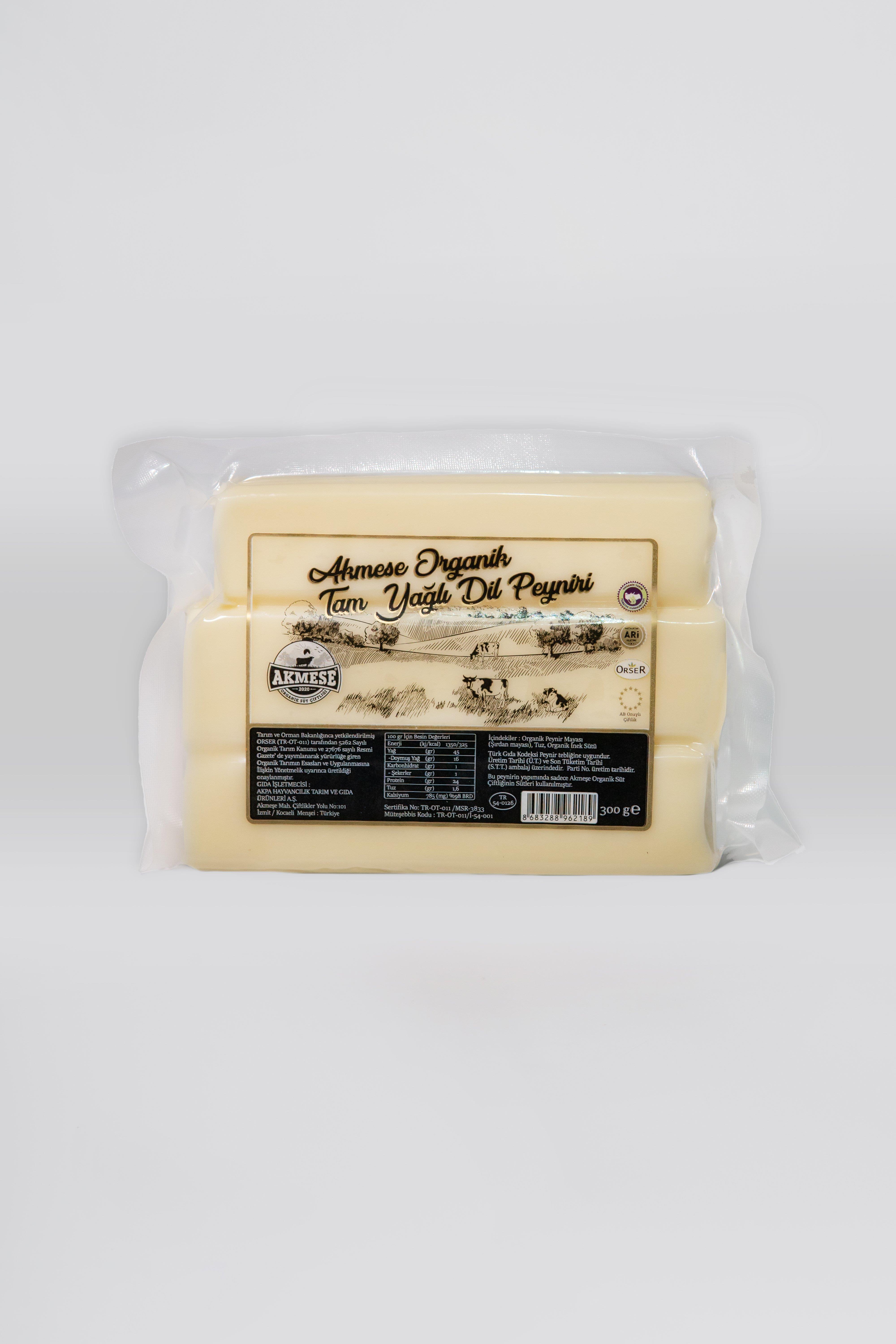 Organik Dil Peyniri 300 gr - Akmeşe