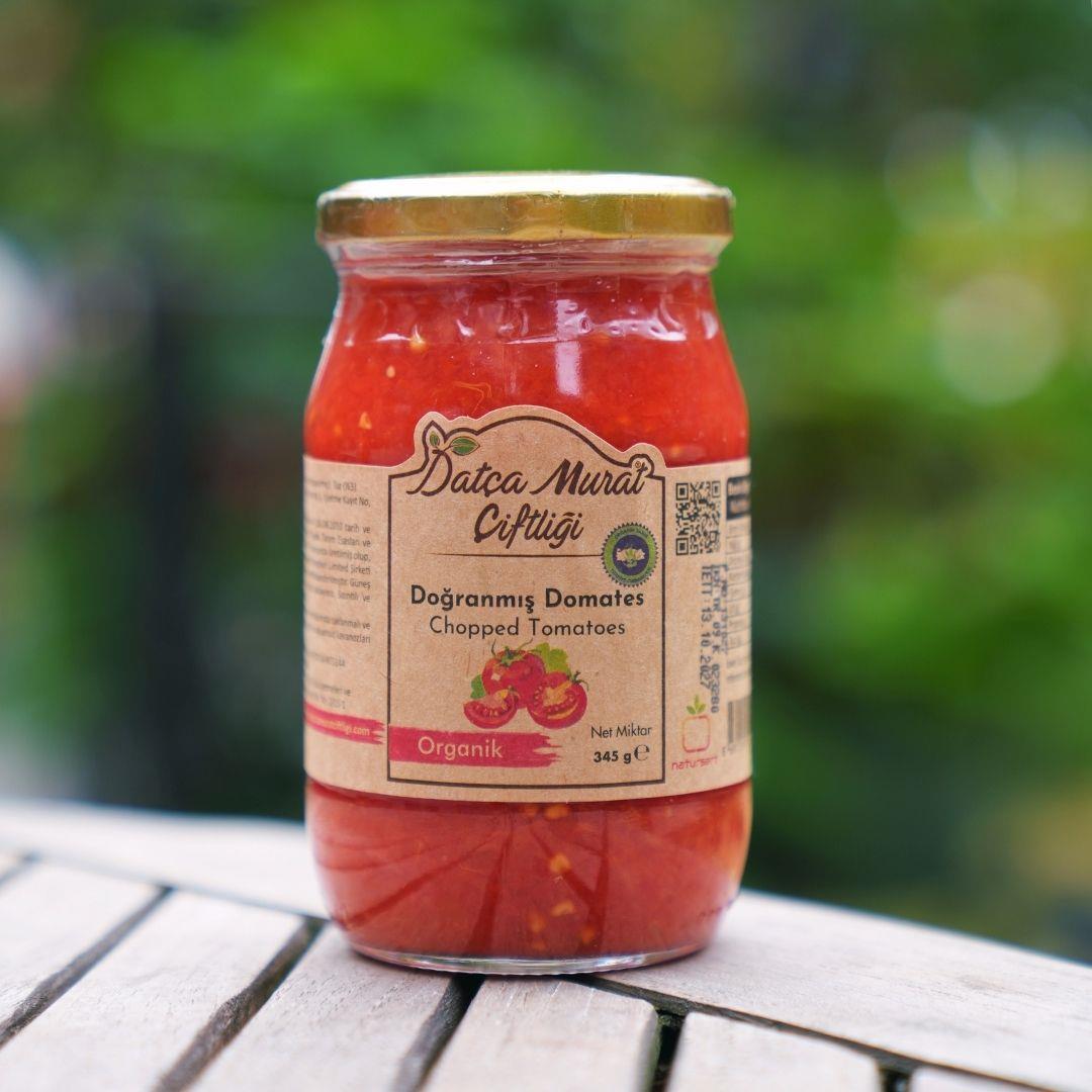 Organik Doğranmış Domates 345 gr