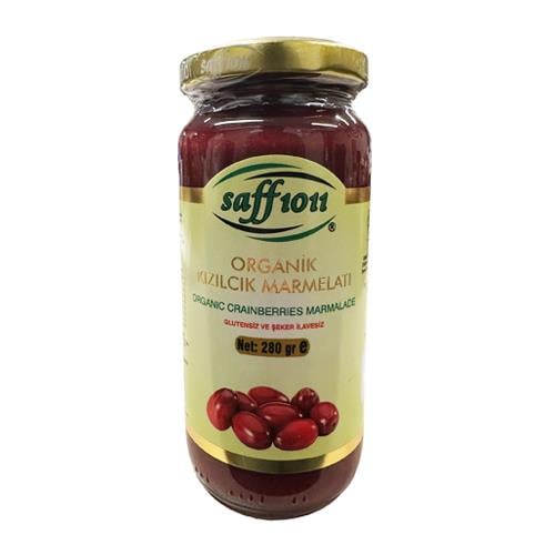 Organik Glutensiz Kızılcık Marmelatı 280 gr - Saff 1011