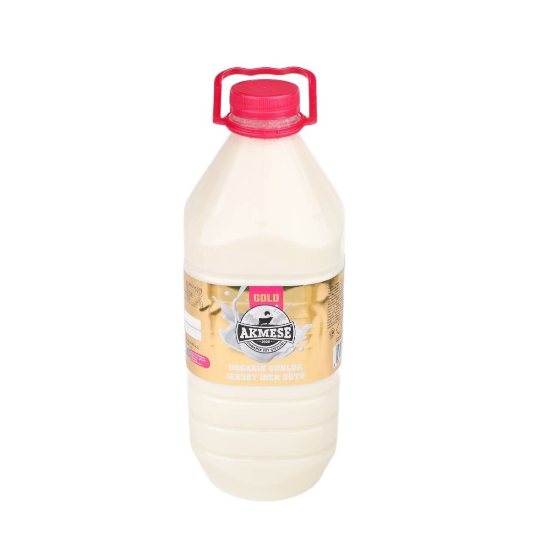Organik Günlük Jersey İnet Sütü (Gold) 3 lt  - Akmeşe