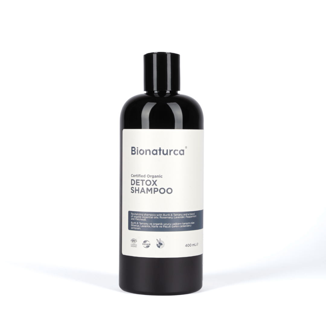 Organik Sertifikalı Arındırıcı Detoks Şampuan 400 ml - Bionaturca