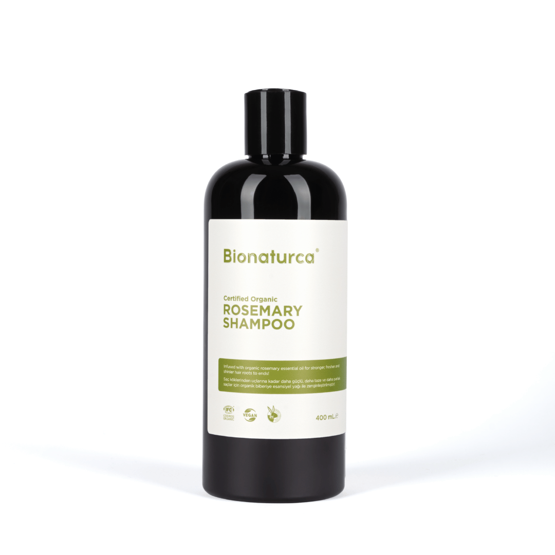 Organik Sertifikalı Dökülme Karşıtı Biberiye Şampuanı 400 ml - Bionaturca
