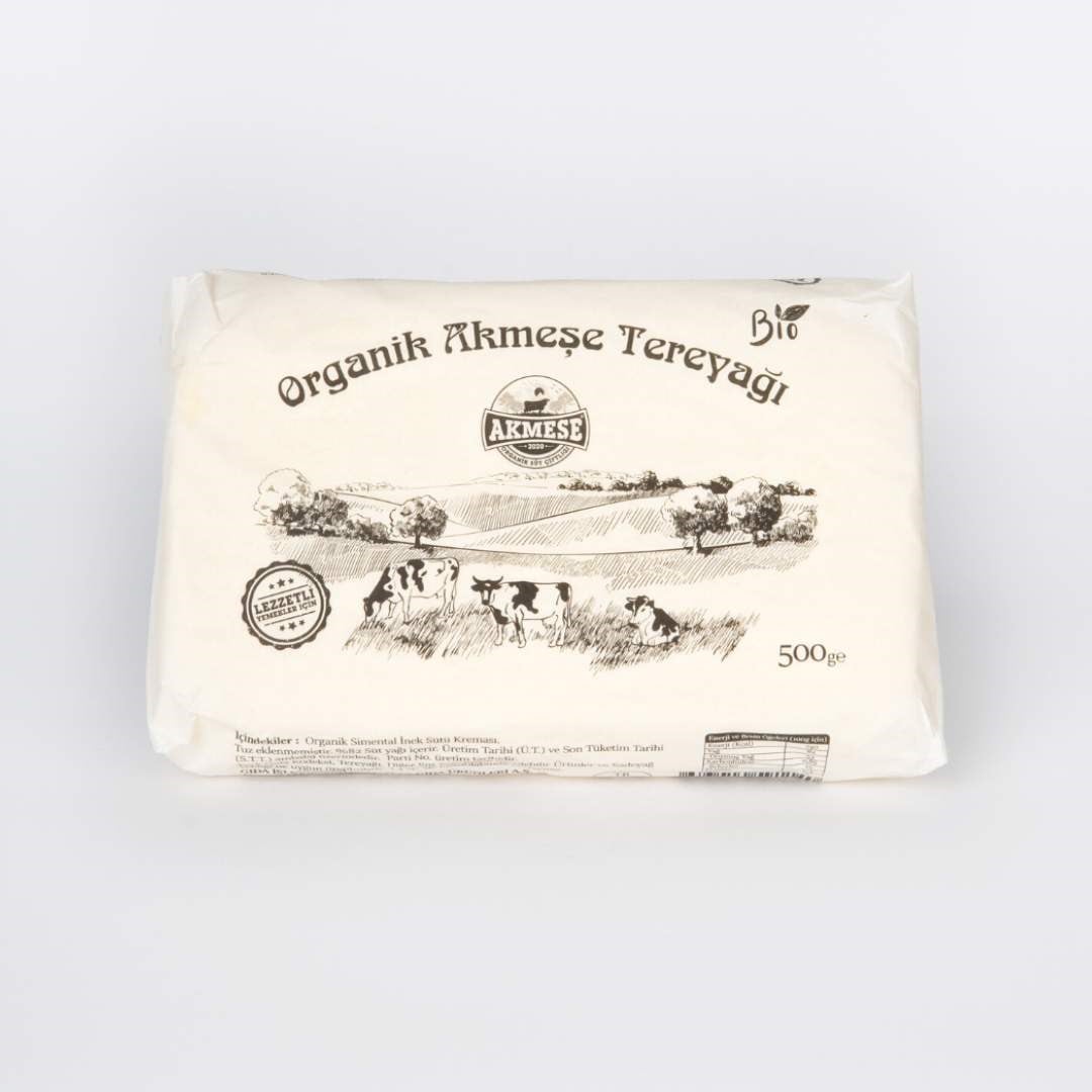 Organik Tereyağı 500 gr - Akmeşe