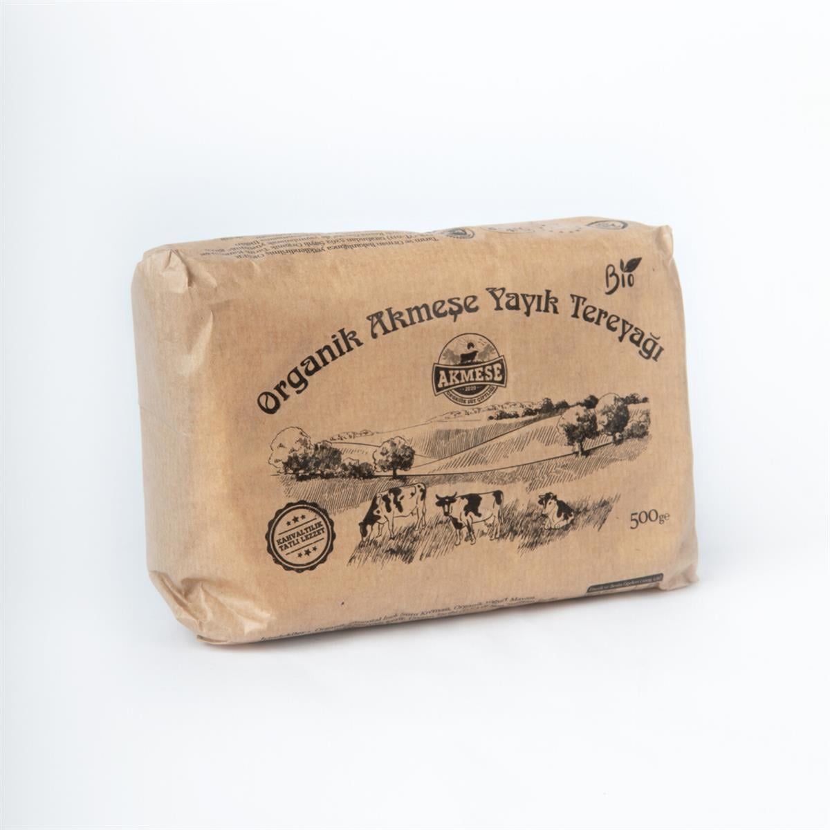 Organik Yayık Tereyağı 500 gr - Akmeşe