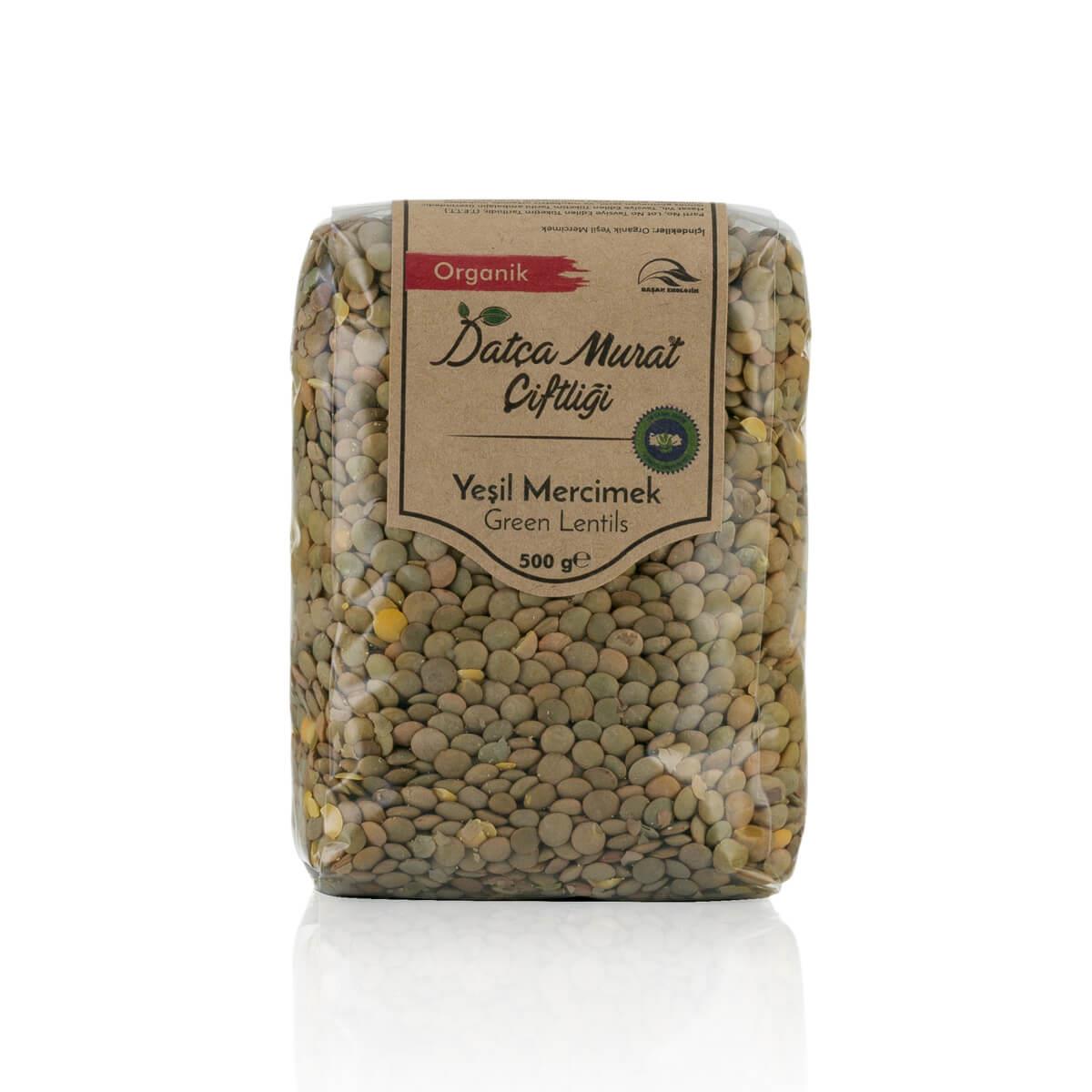 Organik Yeşil Mercimek 500 gr
