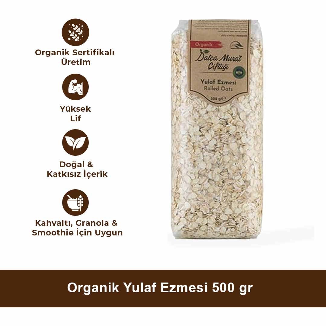 Organik Yulaf Ezmesi 500 gr
