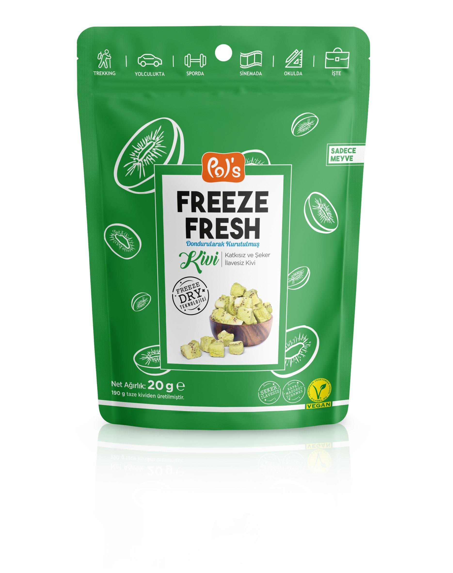 Pol's-Freeze Fresh Kivi 20 gr