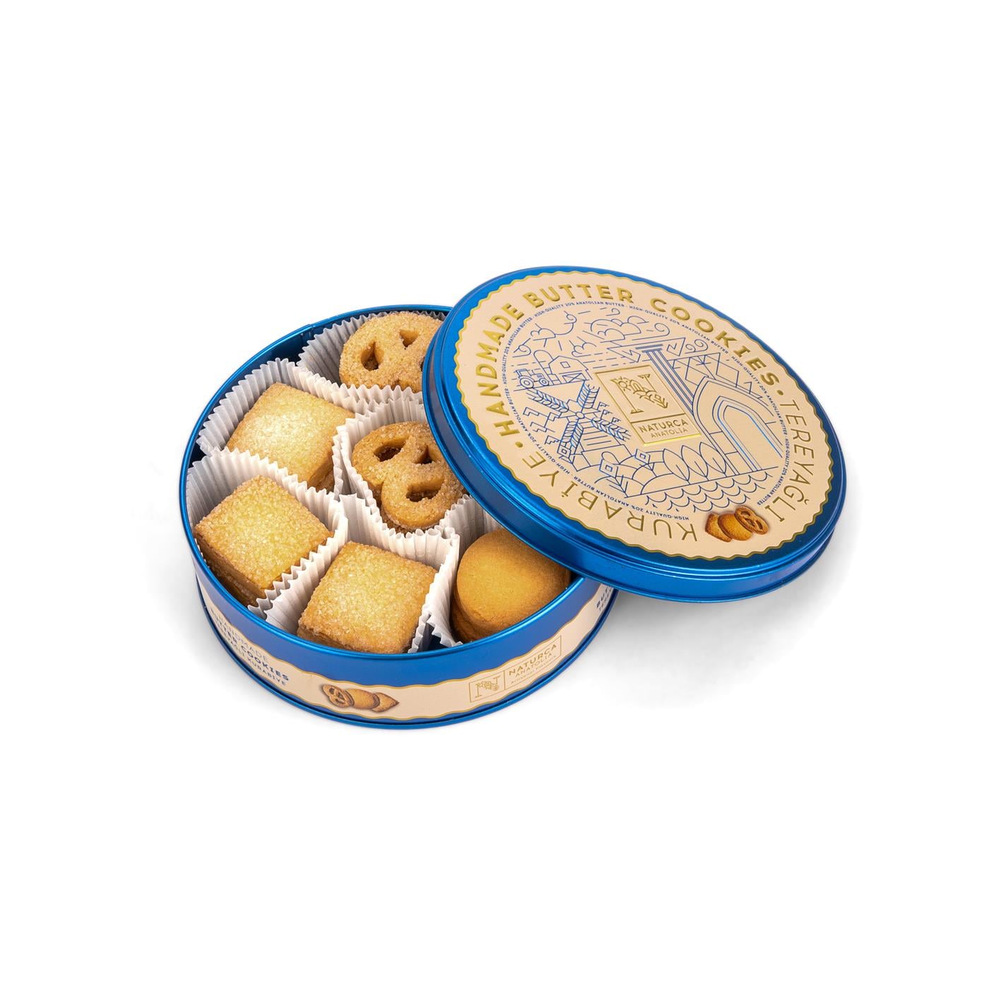 Tereyağlı Kurabiye Teneke 300 gr - Naturca