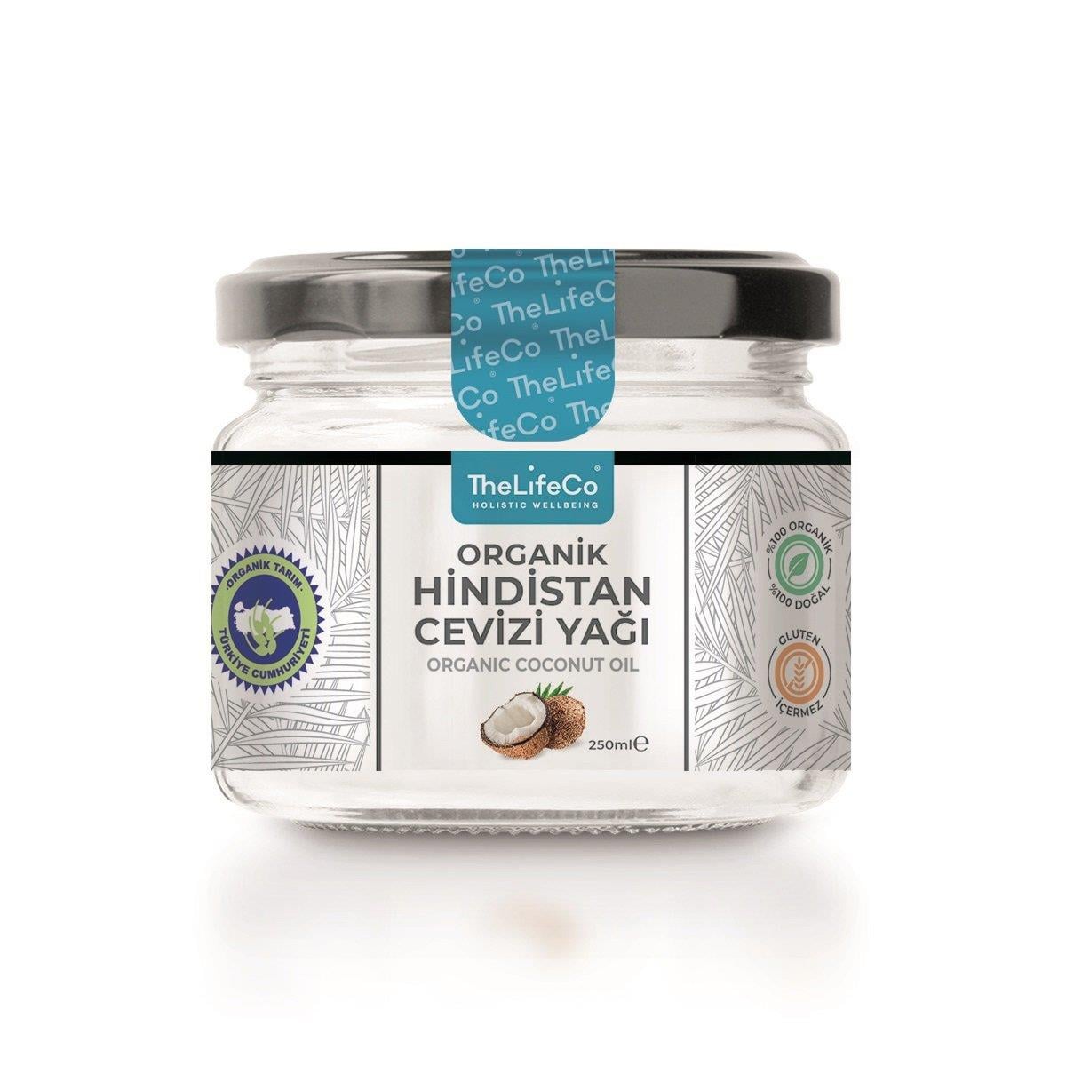 TheLifeCo Organik Hindistan Cevizi Yağı 250ml