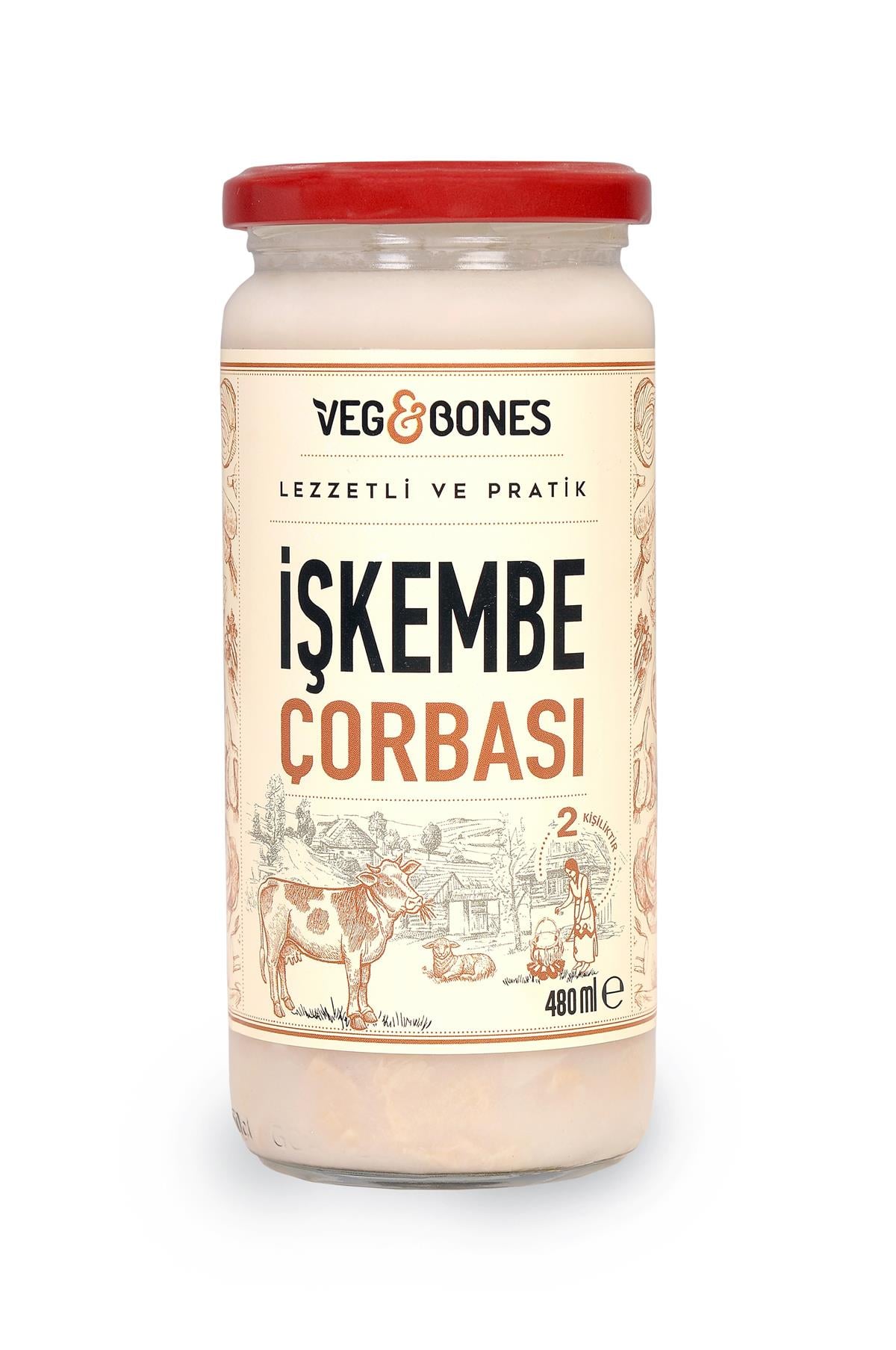 Veg&Bones İşkembe Çorbası 480 ml