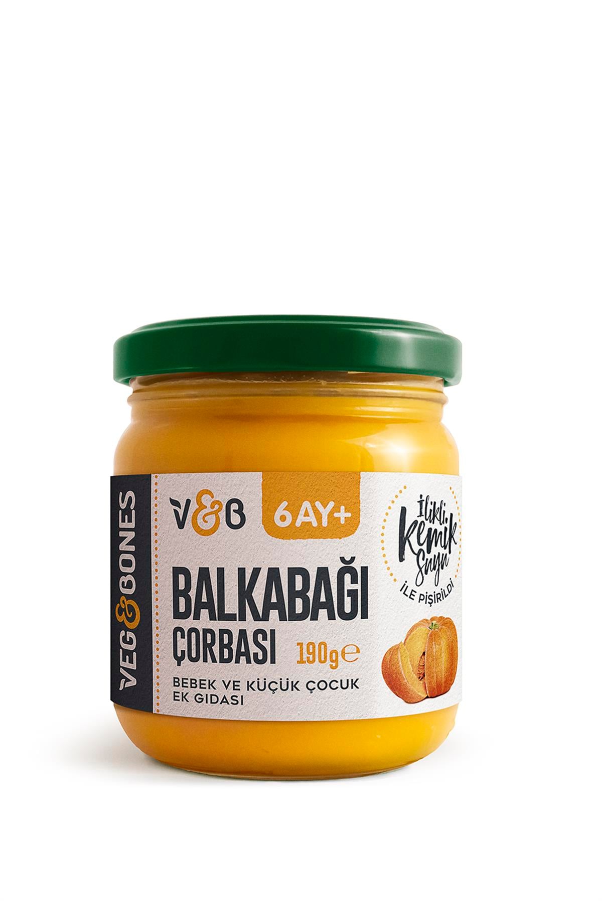 Veg&Bones Kemiksulu Balkabağı Çorbası 190 gr