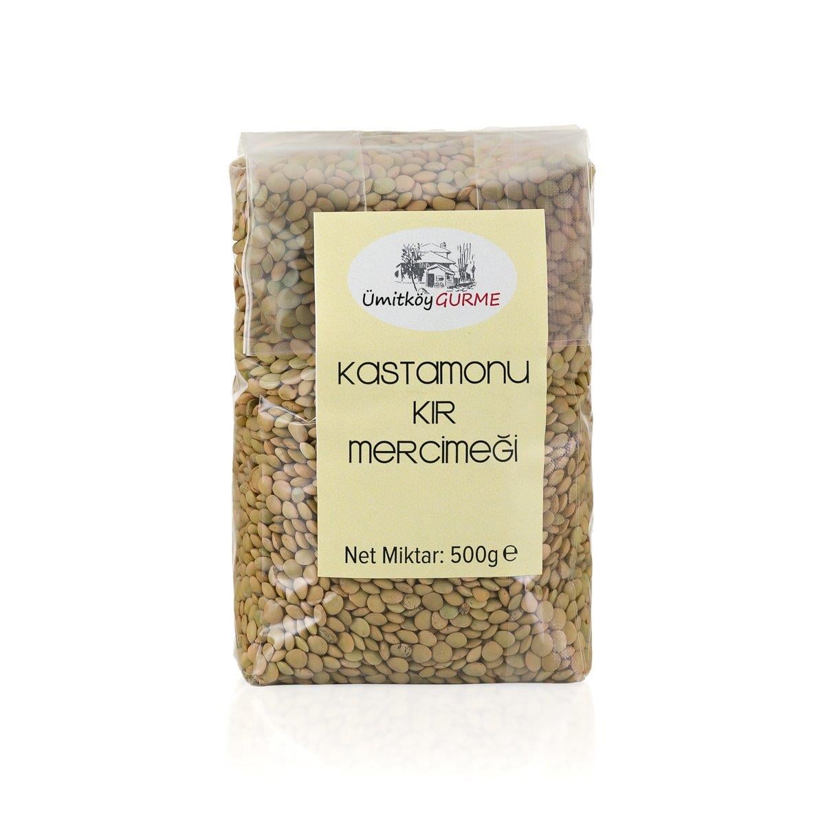 Yeşil Kır Mercimek 500 gr -Ümitköy Gurme