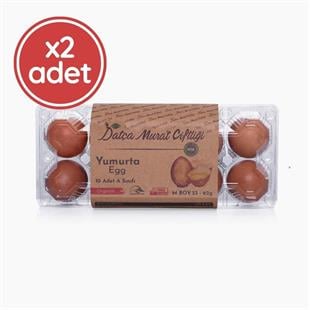 2 Paket 10'lu Organik Yumurta