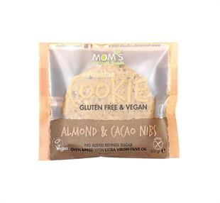 Badem Kakao Nibs Cookie 50gr - Mom's
