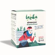 Bergamotlu Siyah Çay Demlik Poşet 48 li - Lazika
