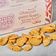Glutensiz Pizza Soslu Bruchetta 100 gr - Happy Roots