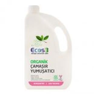 ECOS3 ORGANİK ÇAMAŞIR YUMUŞATICI (2500 ML - 100 Yıkama)