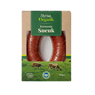 Organik Fermente Dana Sucuk 250 gr - Orvital