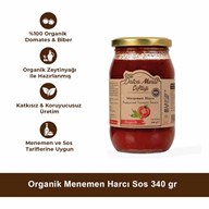 Organik Menemen Harcı Sos 340 gr