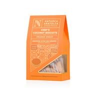 Portakal Kremalı Hindistan Cevizi Unlu Bisküvi 100gr - Naturca