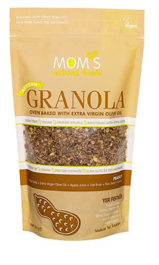 Yer Fıstıklı Granola 360gr - Mom's