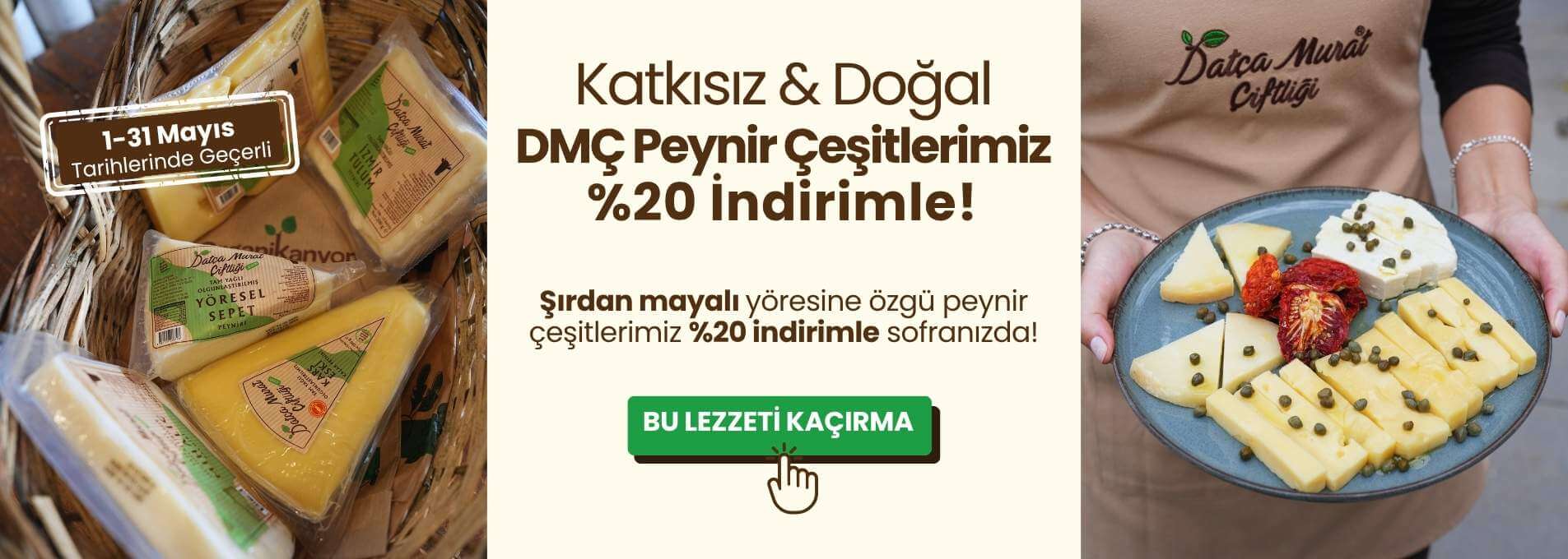 Dmc Peynirlerinde %20 İndirim