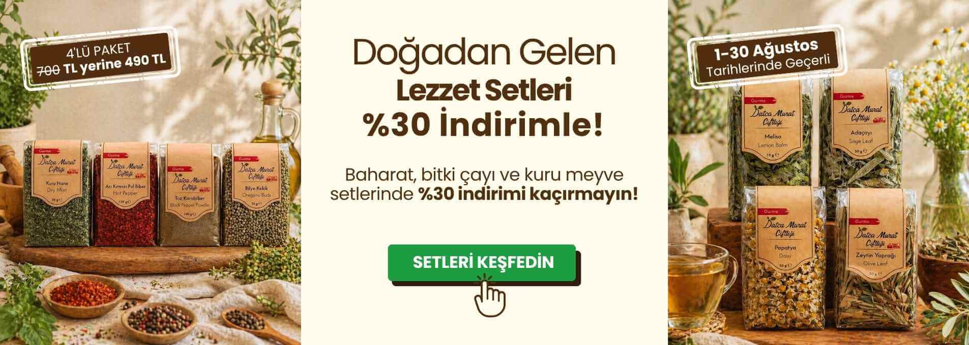 Doğadan Gelen Lezzet Setleri