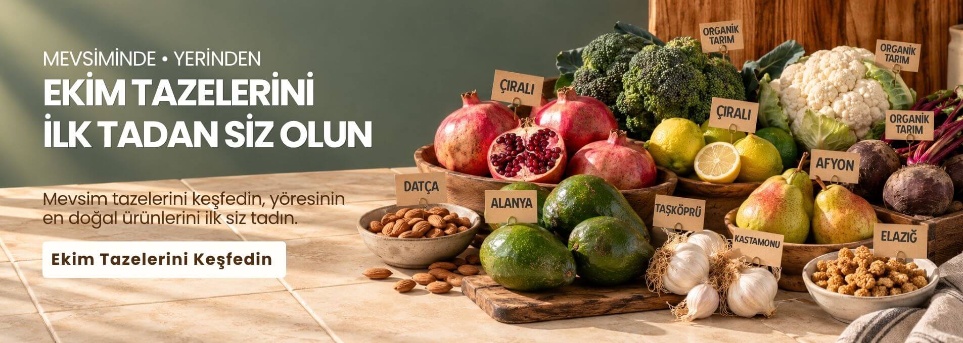 Ekim Ayı Tazelikleri