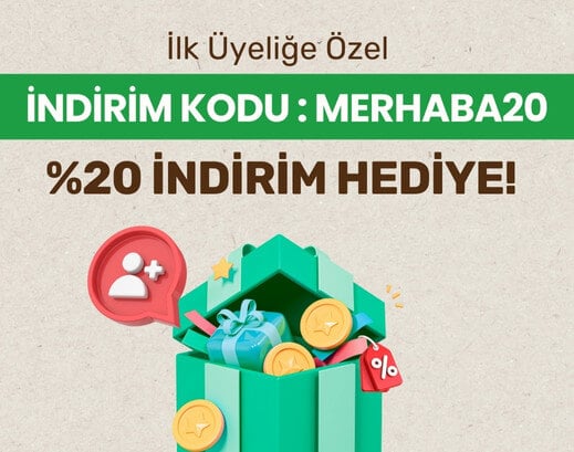 ilk üyeliğe %15 indirim