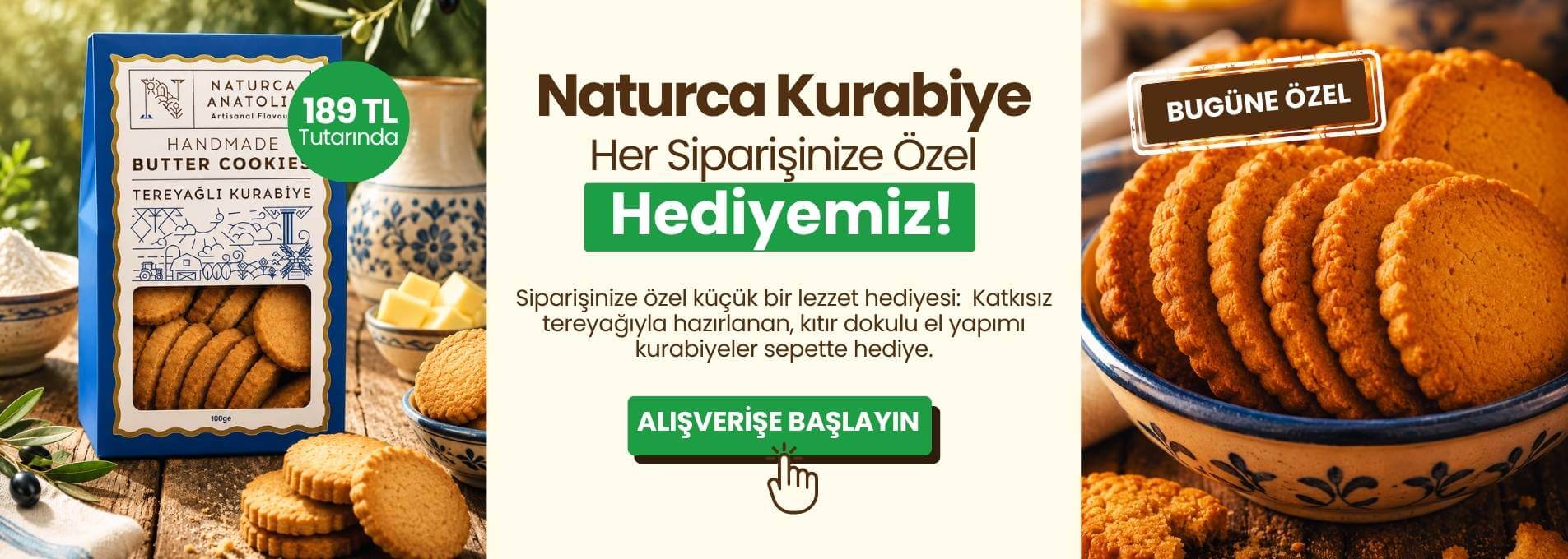 Naturca Kurabiye Hediyemiz