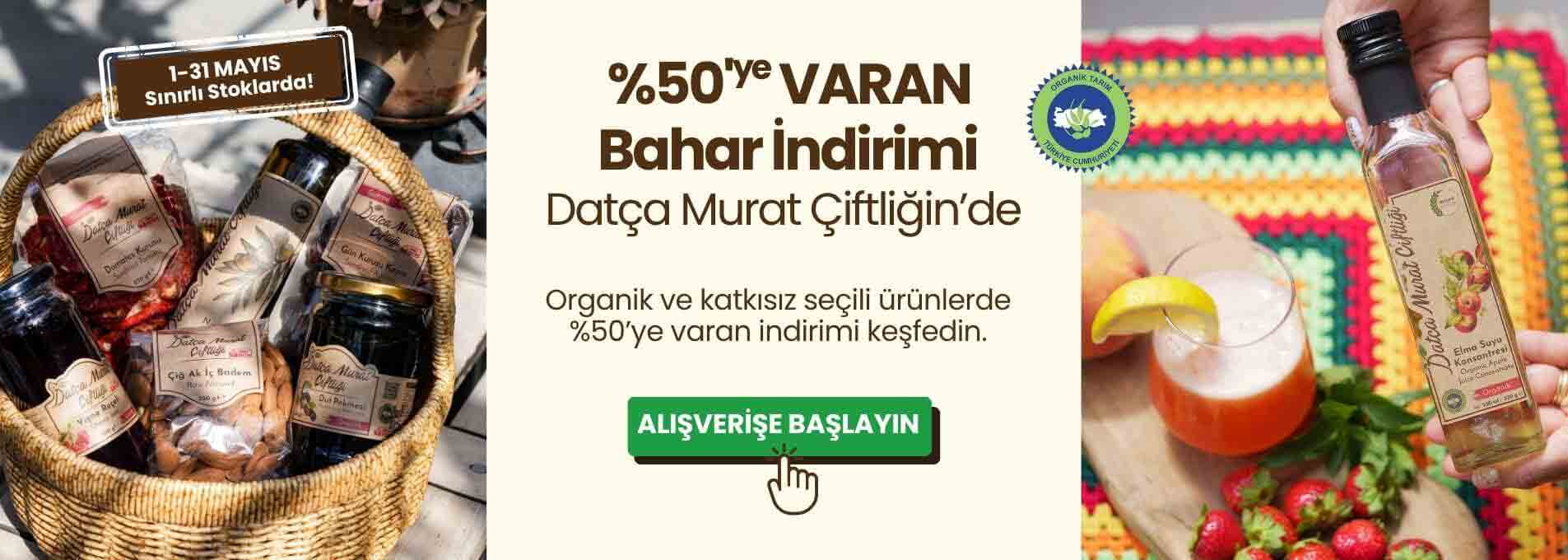 Seçili ürünlerde %50 indirimler