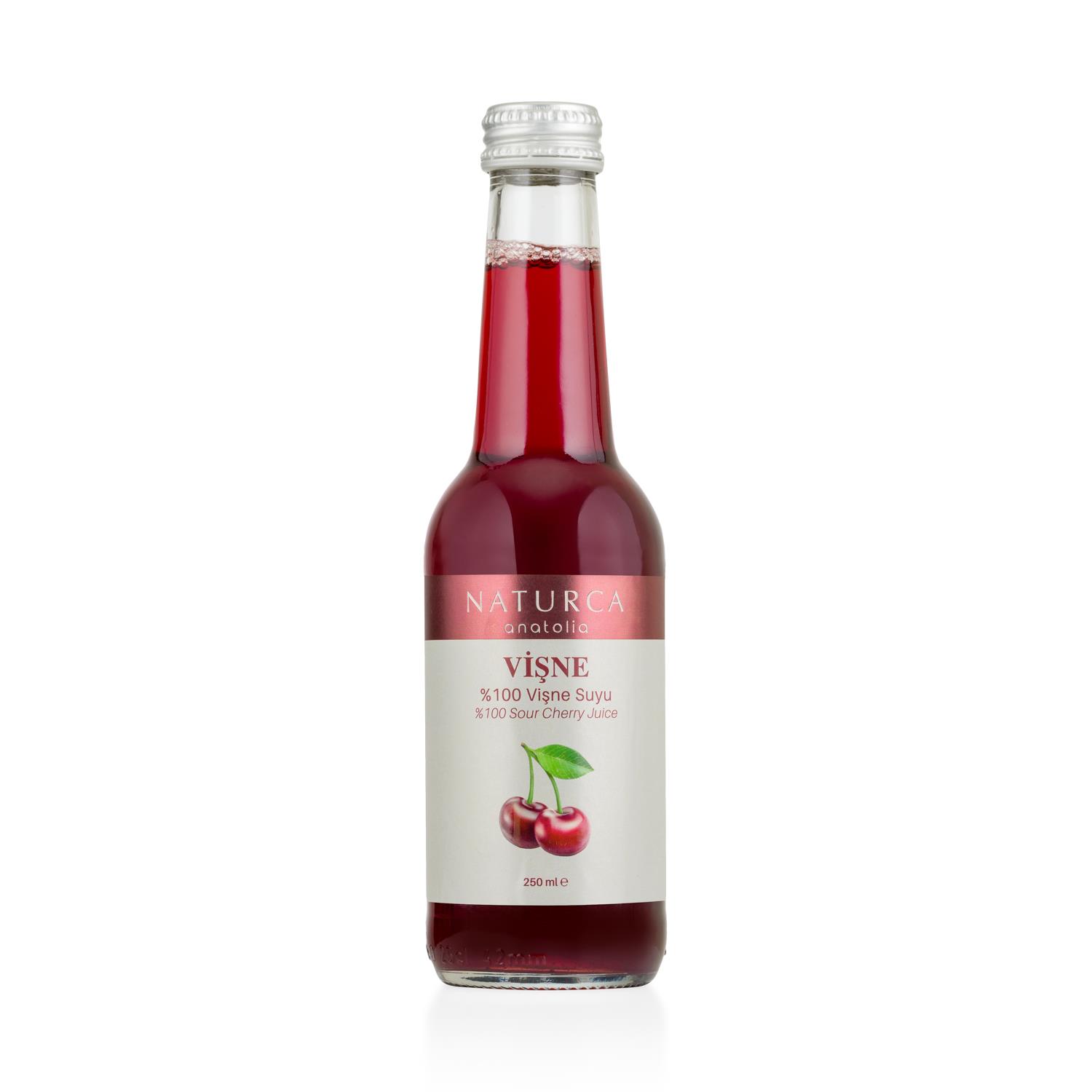 %100 Meyve Suyu Vişne 250 ml - Naturca