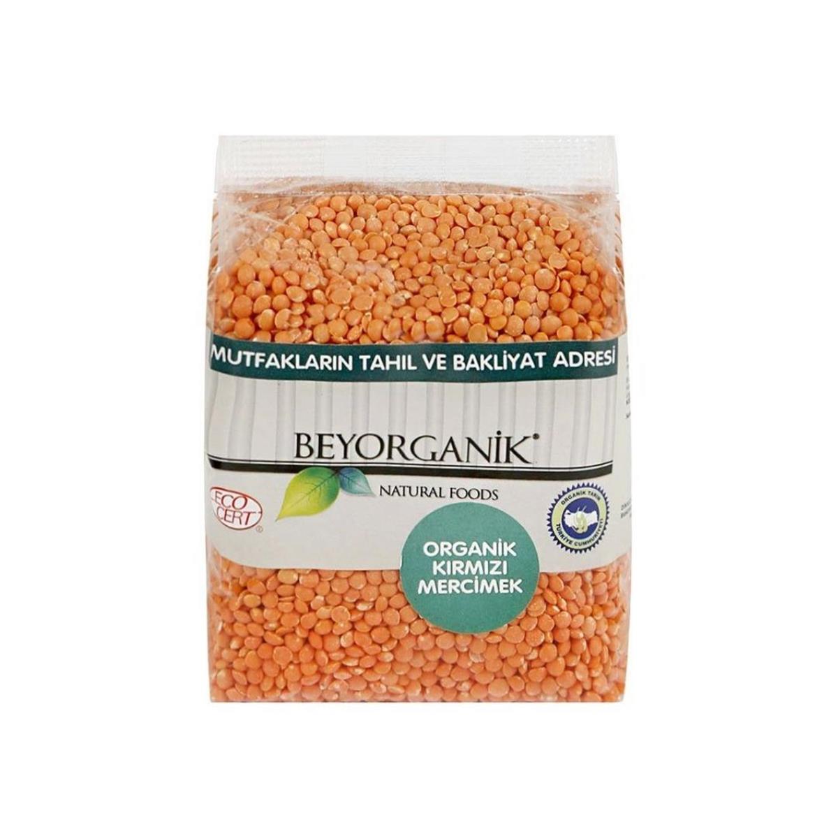 Beyorganik Organik Kırmızı Mercimek 500 Gr