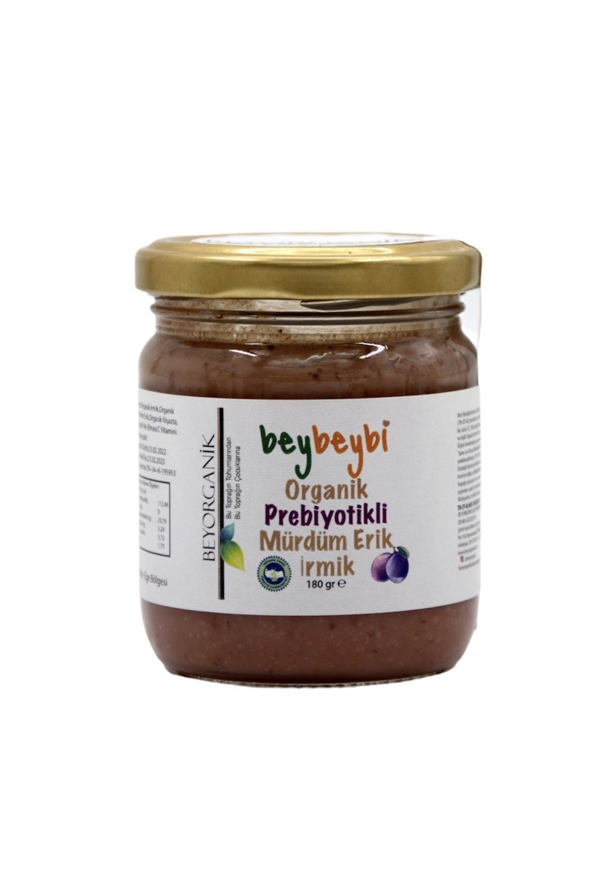 Beyorganik Organik Mürdüm Eriği İrmik Püresi 180 Gr