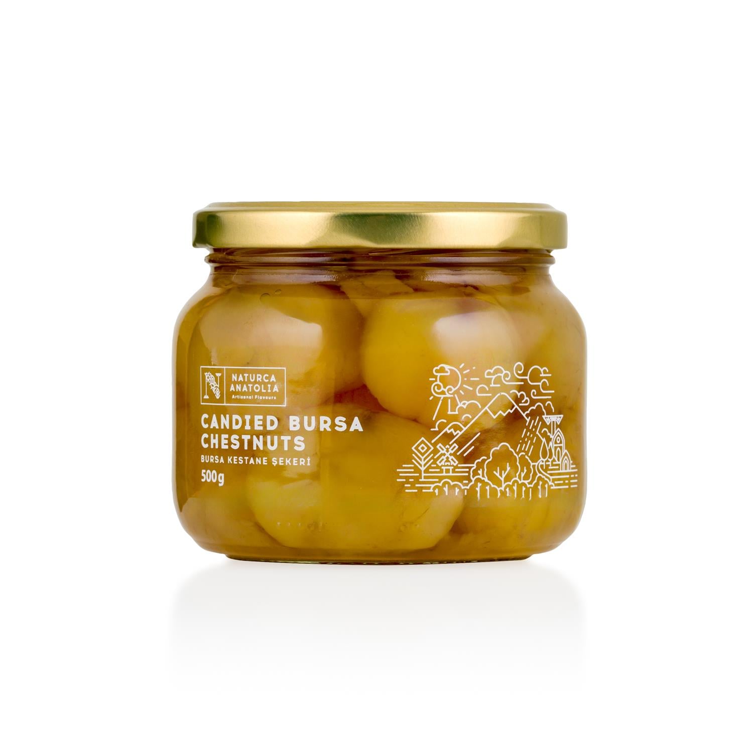Bursa Kestane Şekeri 500 gr - Naturca