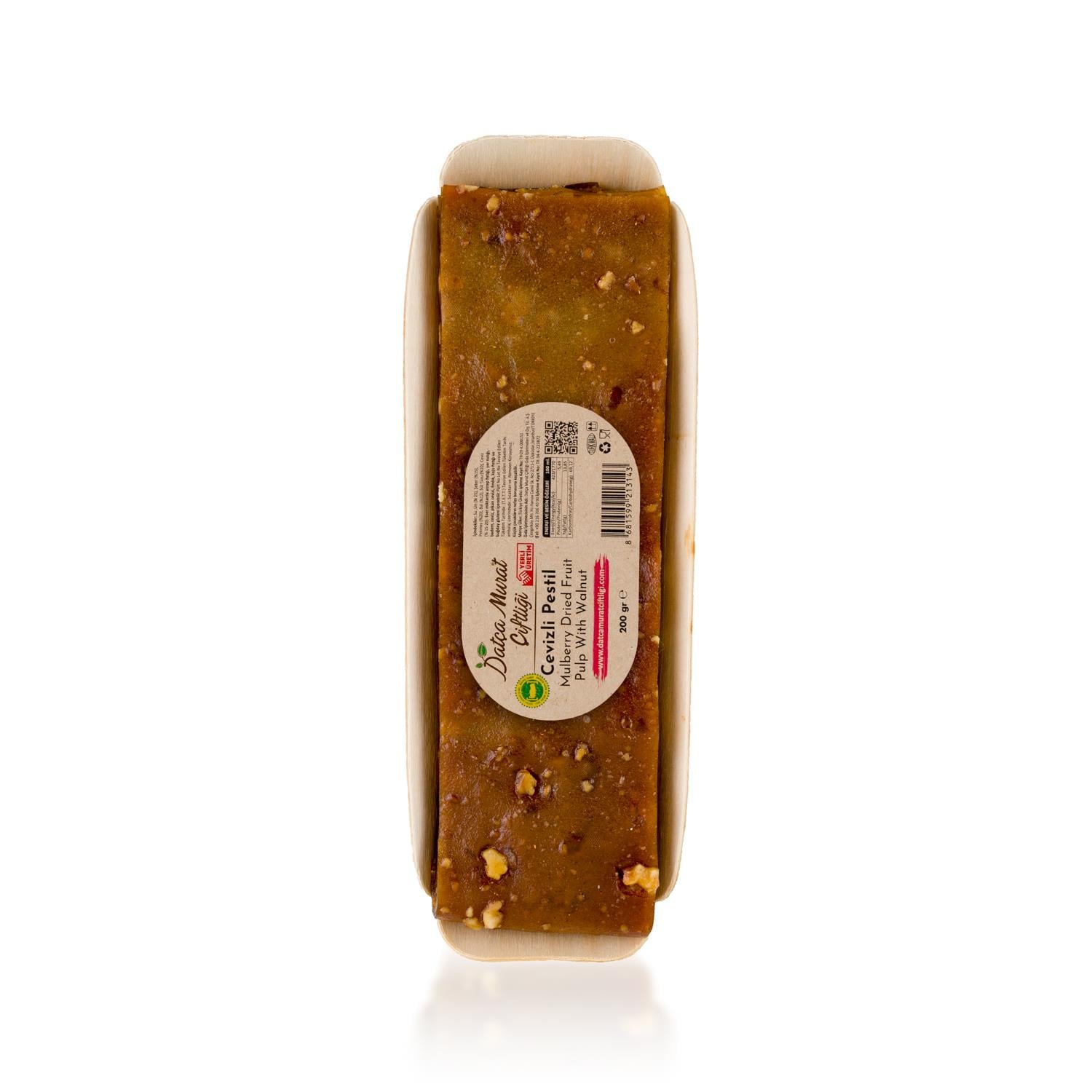 Cevizli Pestil Ahşap Tabak 200 gr