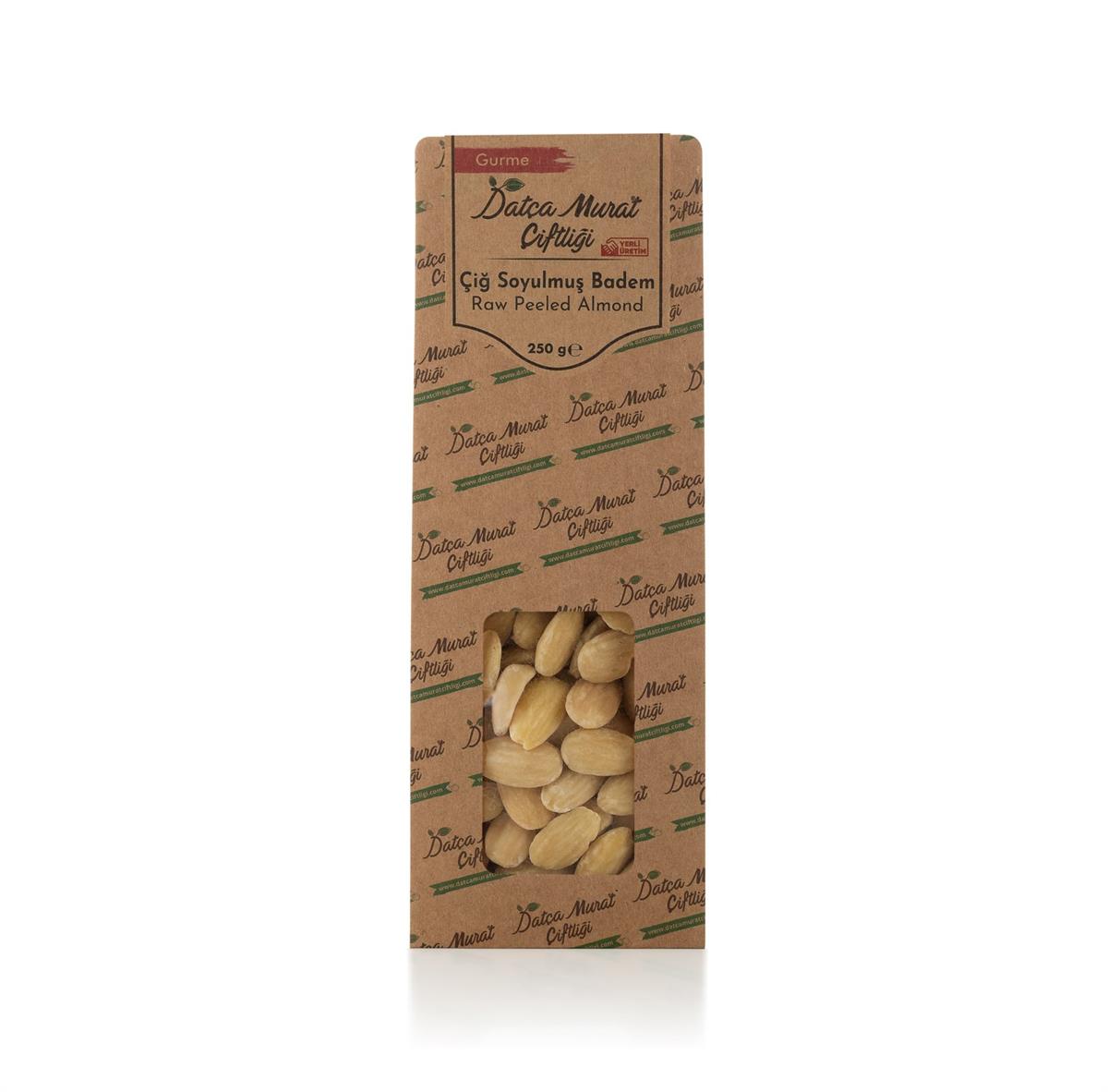 Çiğ Soyulmuş Badem 250 Gr