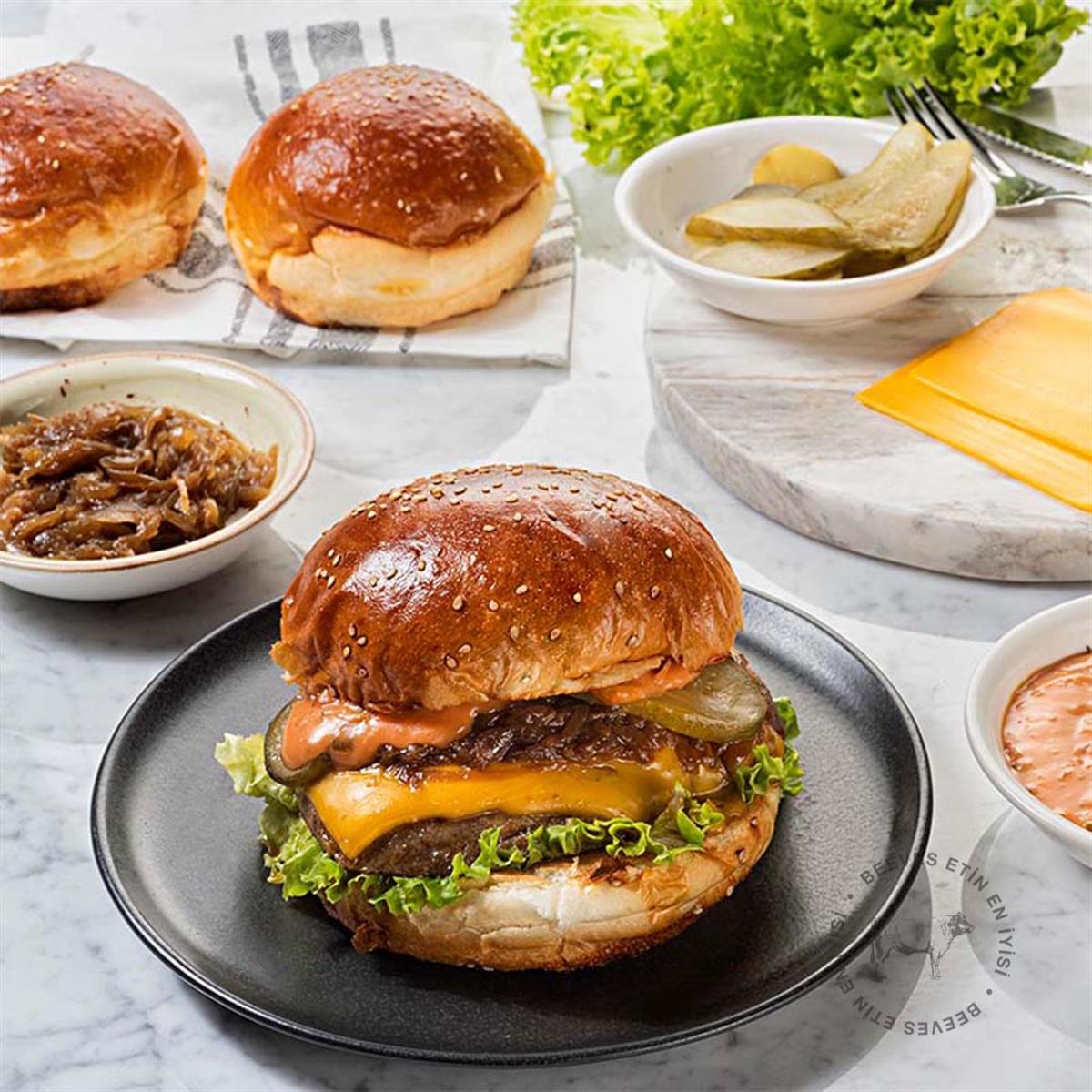 Dry Aged Hamburger Paketi (2 Kişilik) - Etin En İyisi
