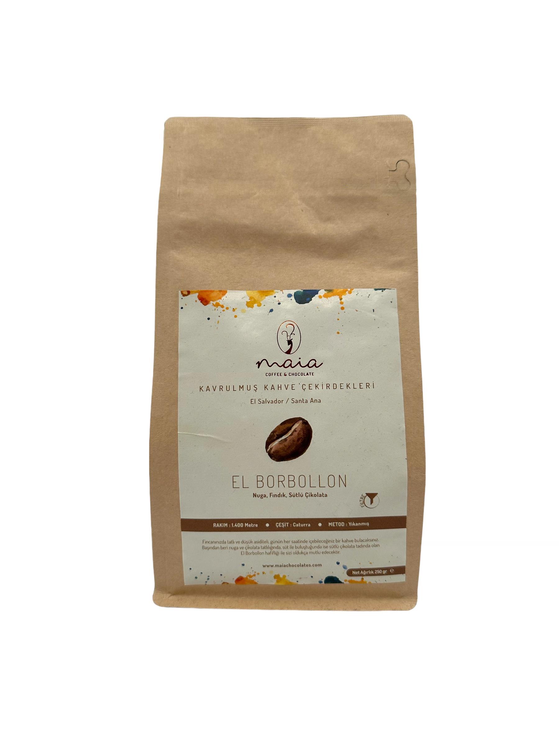 El Borbollon Çekirdek Filtre Kahve 250 gr - Maia