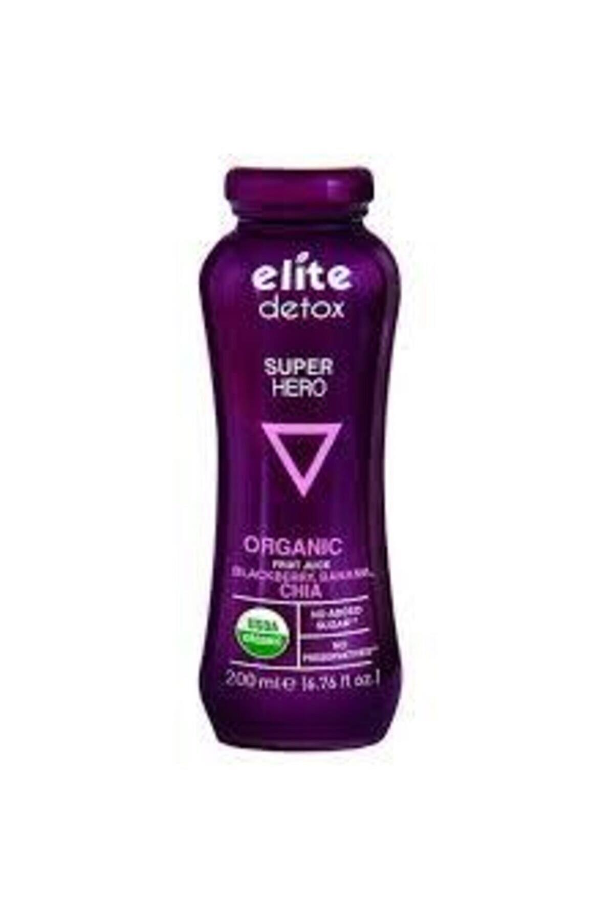 Elite Detox Organik Super Hero Detox İçeceği (200 ml)